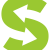 S letter – green S letter - green